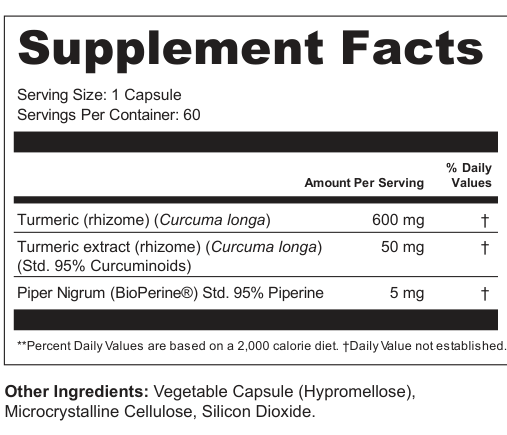 Supplement Facts for Golden Thread